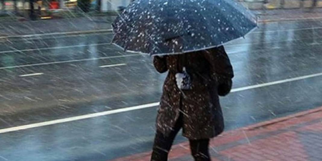 Meteoroloji yeni raporu yayınladı! Kaloriferleri açın: Karla karışık yağmur etkisini gösterecek 1